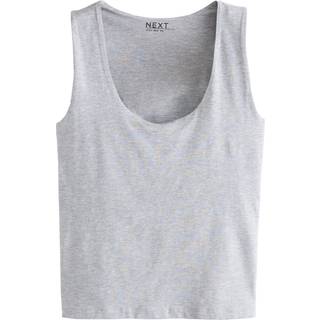 Next Grey Marl Scoop Neck Vest
