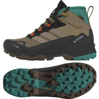 Terrex Skychaser AX5 Mid GORE-TEX CLIMAWARM+ vandresko - Cardboard / Blanch Cargo / Pure Teal - 46