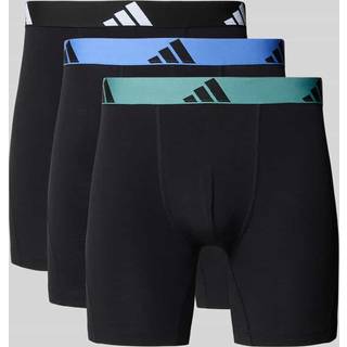 adidas 3-pak Active Flex Cotton Boxer Brief - Black/Green - Small * Kampagne *