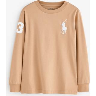 Polo Ralph Lauren Polo Ralph Lauren Natural Boys Varsity Style Long Sleeve T-Shirt