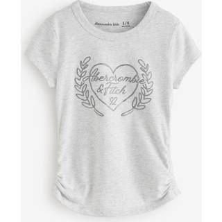 Abercrombie & Fitch Abercrombie & Fitch Grey Heart Print T-Shirt