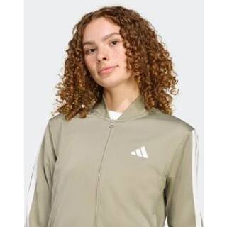 adidas 3-Stripes Essential Tracksuit, Grøn - XS