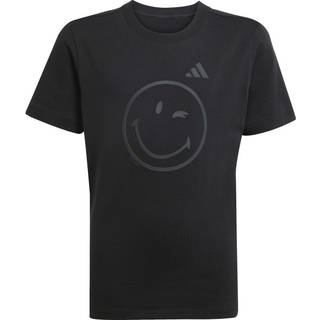 adidas Kid's Adidas X Smileyworld Graphics T-Shirt T-shirt Børn størrelse 176 farve sort