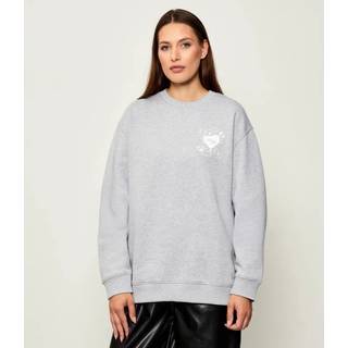 Sweatshirt med oversize fit i sweatkvalitet af bomuld og med logografik