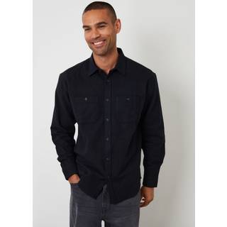 Threadbare Threadbare bomuldsflanel skjorte med afslappet pasform - Stor