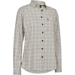 Deerhunter - Lady Grace Skjorte Beige Check dame 38 Ribejagtogfikseri.dk