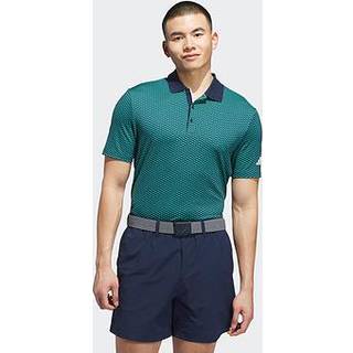 adidas Polo ud over banen, mørkegrøn
