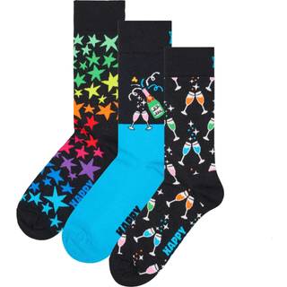 Happy socks 3-pak Celebration Socks Gift Box - Mixed - Str 41/46