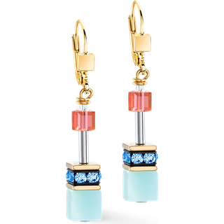 Coeur de Lion Ohrringe - GeoCUBE - 490520.1520.0 - blau