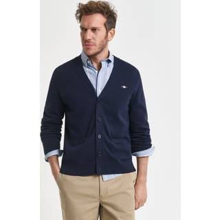 Gant GANT Blue Casual Cotton Knit Cardigan