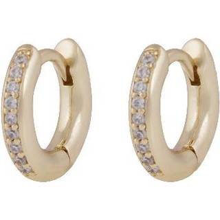 Snö of Sweden Essential Amsterdam Crystal Ear 12 Gold Clear Onesize