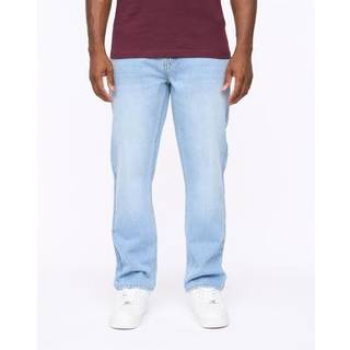 Crosshatch Herre Tillman Baggy Jeans Lys Vask