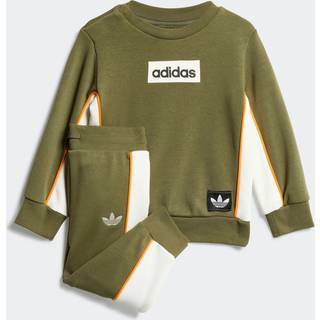adidas originals adidas originals Green Sweatshirt and Jogger Set Infant Kids