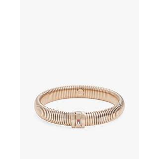 Flag Carnation Gold-Plated Chunky Stretch Bracelet