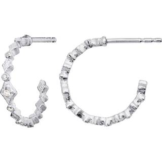 Maanesten Arlette Øreringe Sølv