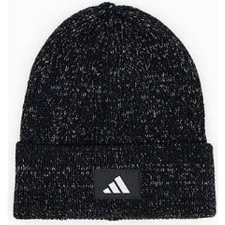 adidas Run Warm Beanie - Black, Silver, Size M - black