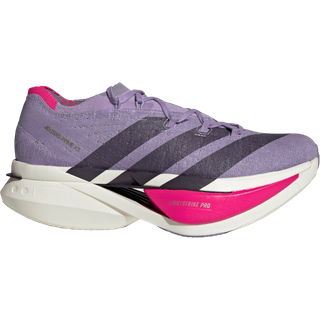 Adizero Prime X3 STRUNG løbesko - Powder Plum / Aurora Black / Shock Pink - 39 1/3