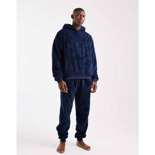 Loungeable Loungeable Blue Sherpa Lounge Joggers
