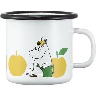 Muurla Moomin emaljekrus 25 cl Joyfull Apples