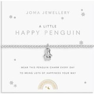 Joma A Little Happy Penguin Children's Bracelet - Silver - 15.5cm