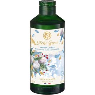 Yves rocher litchi givré bath & shower gel frozen lychee 400ml