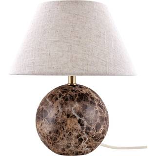 Globen Lighting Castello Bordlampe 35 Brun Marmor