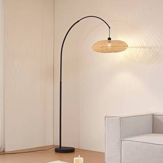 Lindby - Solvian buelampe bambus sort/natur