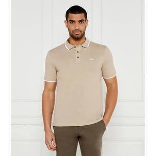 BOSS Black Herren Polo-Shirt beige