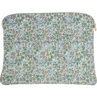 Bon Dep Mac Cover MW Liberty Poppy And Daisy Teal