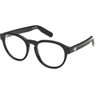 Adidas Unisex OR5126 001 Optiske stel Acetat Sort Rund Normal