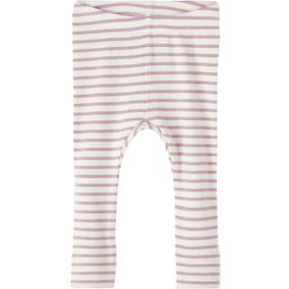 Name It Winsome Orchid Stribede Leggings - Str. 0m 50cm