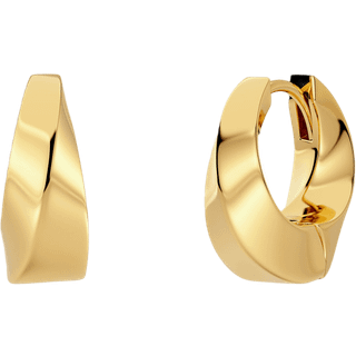 Helix Hoops, Gold Plated L, Large