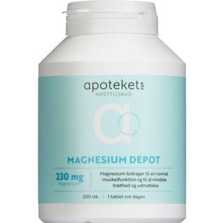 Apotekets magnesium depot- Fri fragt over 249