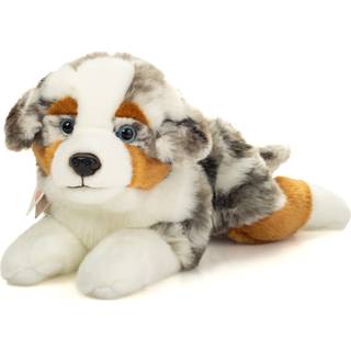 Teddy Hermann - Liggende australsk hyrdehund 40 cm