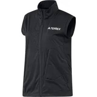 adidas Terrex Women's Terrex Xperior X-Country Ski Softsh. Softshellvest Damer størrelse L farve grå