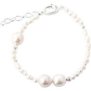 LINE PEARL BRACELET | SILVER