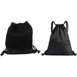 Udendørs Kvinder Mænd Nylon Sort Rygsæk Sportstasker (Stor