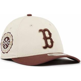 Colour Block 9Forty Boston Red Sox Cap, Light Beige, One Size