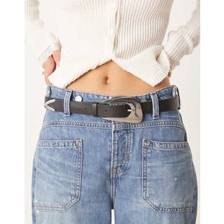 Gina Tricot-Hip belt-Bælter-Sort-M/L-Dame