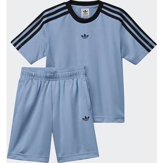 adidas originals adidas Originals Blue Little Kids T-Shirt and Shorts Set