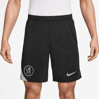 Maskinstrikkede Chelsea FC Strike Third Nike Dri-FIT Total 90-fodboldshorts til mænd - sort - L