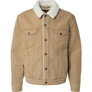Levi's Type 3 Sherpa Trucker Ermine Brown