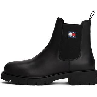 Leather Cleat Chelsea Boots