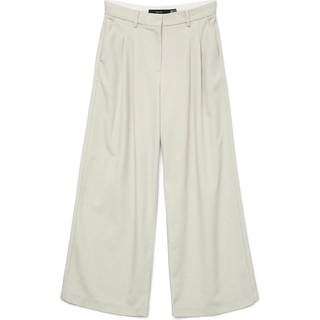 VERO MODA DAME BUKSER VMMIKELA - Birch Melange - 38 / &quot;32