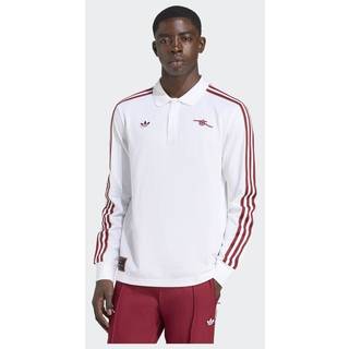 Arsenal Terrace Icons langærmet polotrøje - White - 2XL