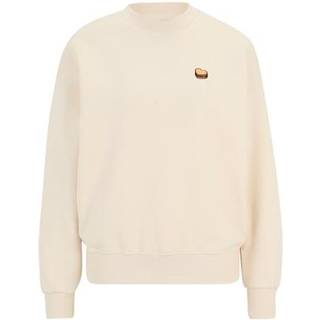 Iriedaily Women's Burger Love Crewneck Sweatere Damer størrelse S farve beige