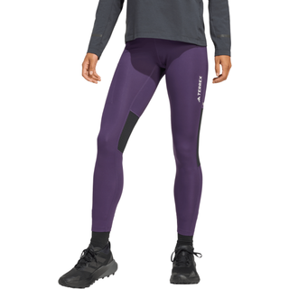 adidas XPR Tights til damer Str. 36 - Lange tights i lilla til løb og træning