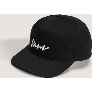 Vans - Classic Script Snapback Hat, Man, Black, Size: One size - Black - One size
