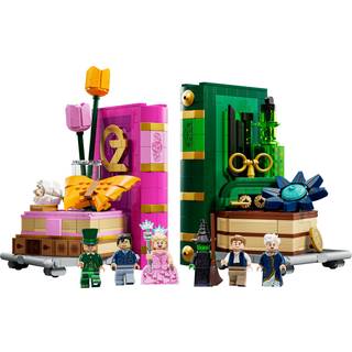 LEGO Wicked Glinda og Elphaba-bogstøtter til hylde 75691