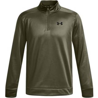 Under Armour Armour Fleece 1/4 Zip Funktionsshirt Herrer størrelse S farve olivengrøn